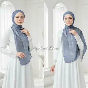 HIJABERS STORE_Pashmina Hijab Kerudung Motif Print Sublime Ceruty Premium 180cmX80cm Bahan Ceruty Babydoll Nyaman Dan Elegan