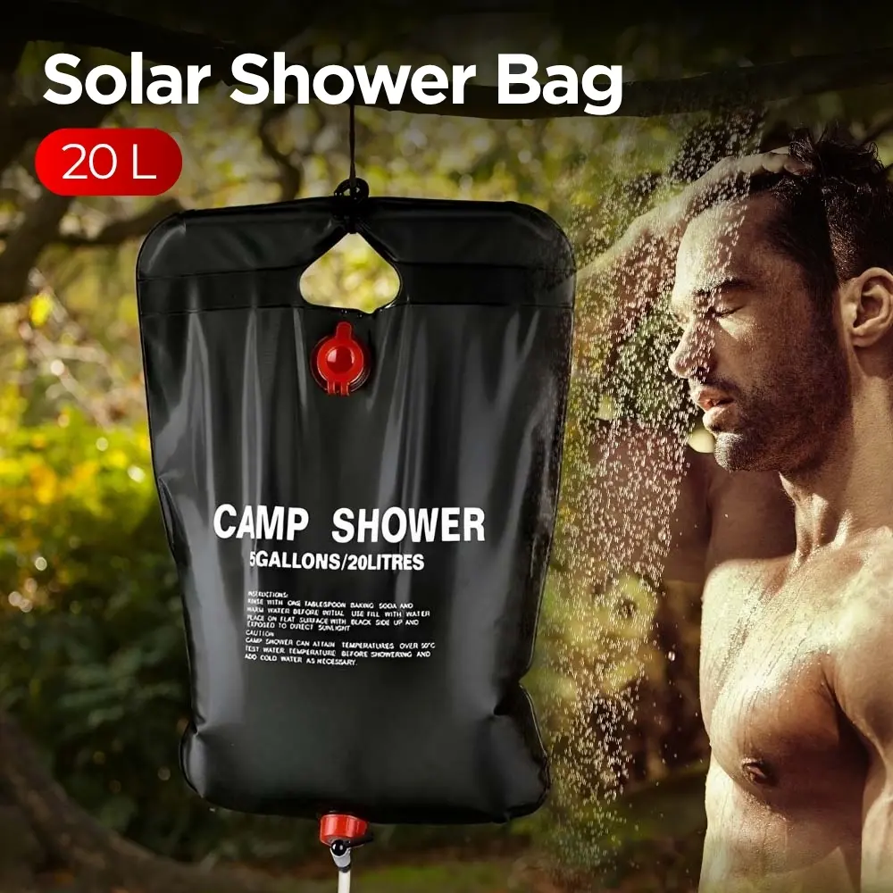 Cahayastore - Shower Bag Camping | Kantong Air Mandi Portable | Perlengkapan Outdoor