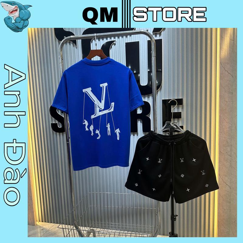 [DEAL Mở Bán] Set Bộ Quần Áo Hè hoạ tiết In Pet Họa Tiết chất cotton hai chiều Hottrend Nam Nữ HOT