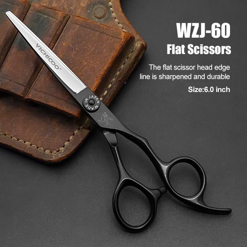 VICHICOO Kéo Cắt Tóc WZJ-60 Siêu Bén 6.0 Inch Cao Cấp Thép Nhật S440C Độ Sắc Bén Cao Tặng Bao Kéo