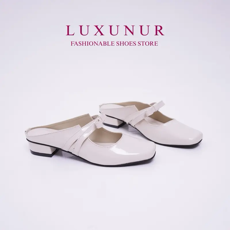 Sandal  wanita hils - Syaqila LUXUNUR wanita hak tahu  santai nyaman 5