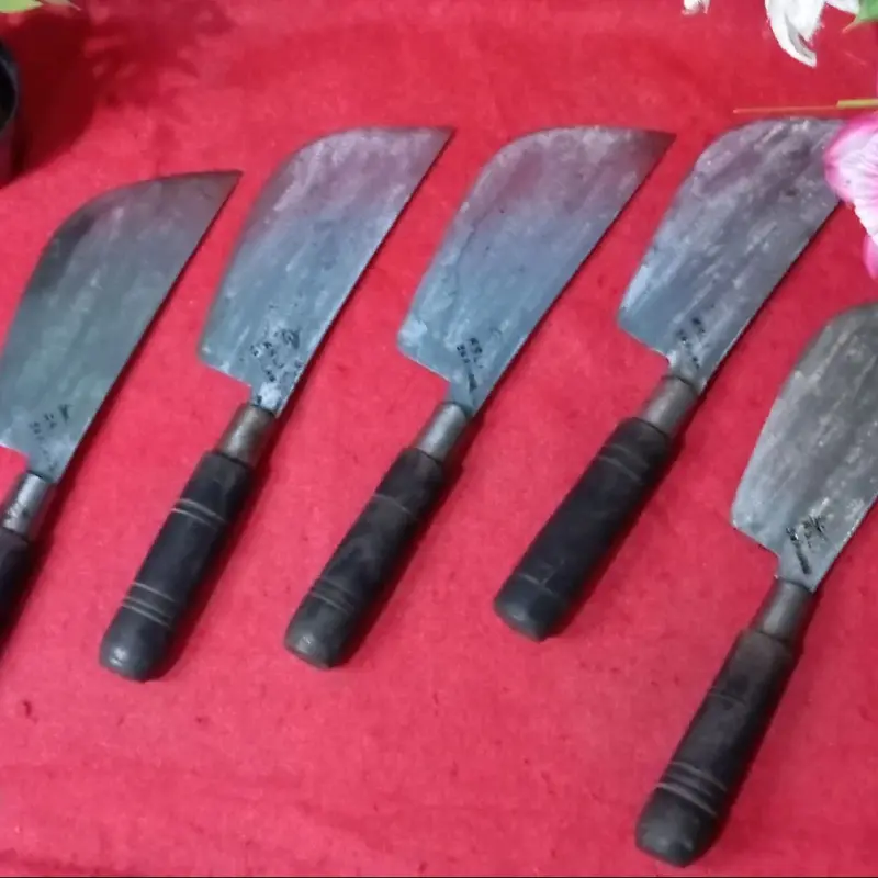 Pisau Cincang daging Baja Per Wilis Cap Sapuan Asli Wonosobo Kitchenware 3