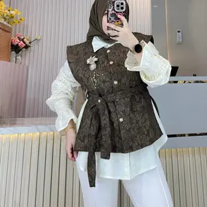 Aluna Blouse - Atasan Kemeja Wanita Katun Premium