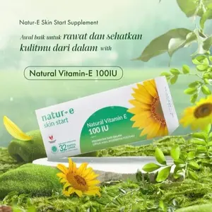 NATUR-E Soft Capsul Vitamin E 100 IU Isi 16/32 (untuk kulit kombinasi,berminyak & jerawat)
