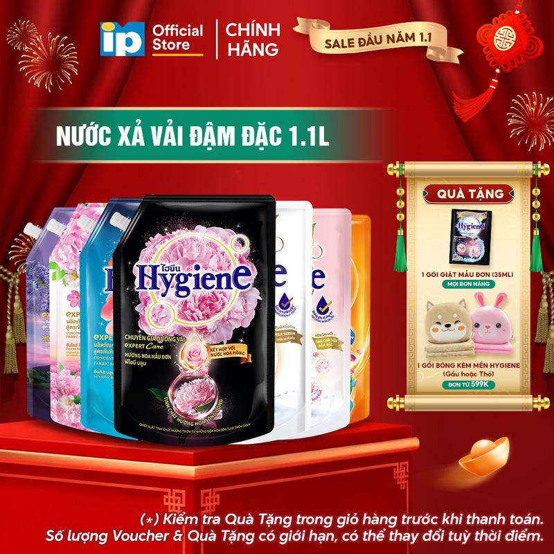  Nước Xả Vải Đậm Đặc Hygiene 1.1L  sản xuất tại VN  