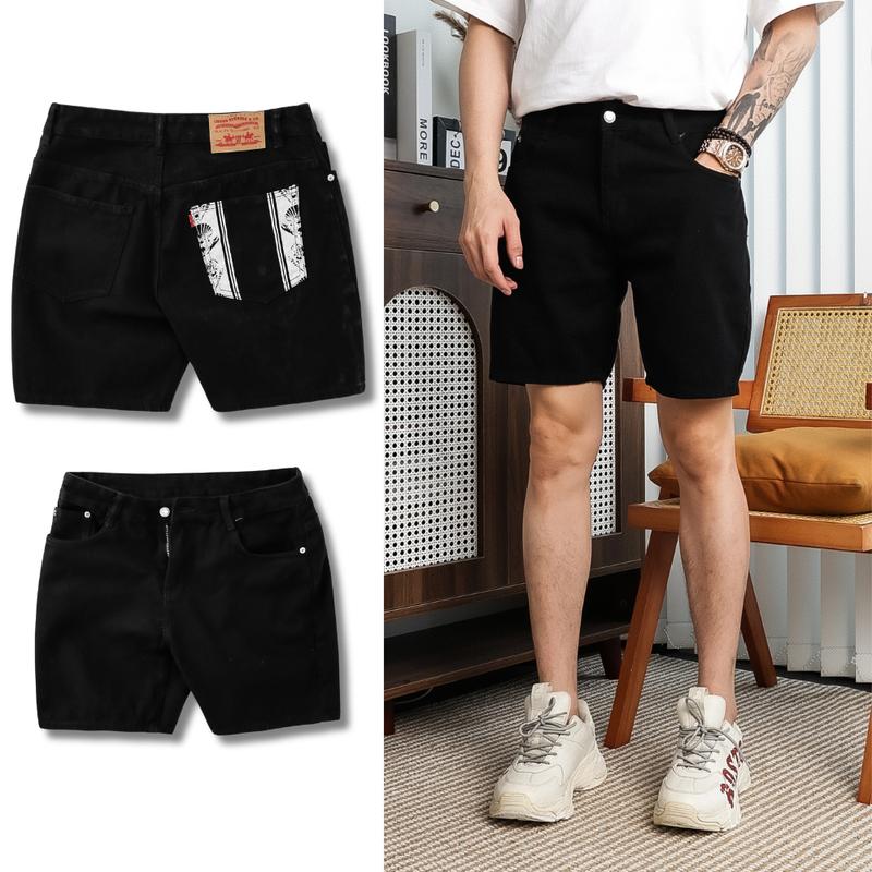 Quần Short Kaki Màu Vàng Bò - Form Trên Gối - Chất Vải Không Co Giãn - Phù Hợp…