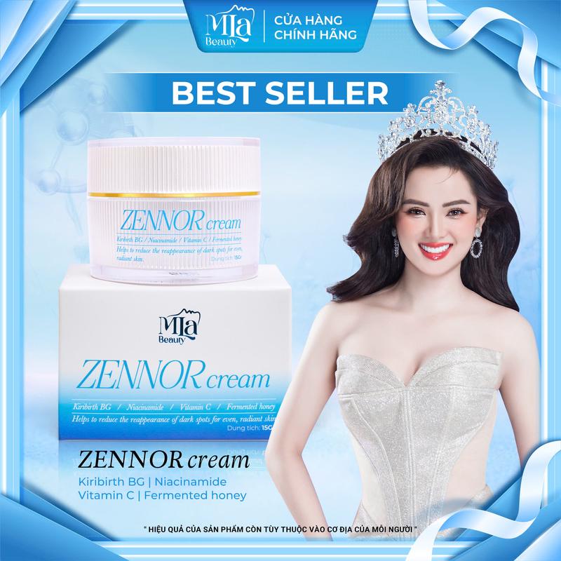 Kem Dưỡng Da Mặt ZENNOR CREAM [MLa Beauty] – Hỗ Trợ Làm Sáng Da, Cấp Ẩm, Làm Đều Màu Da