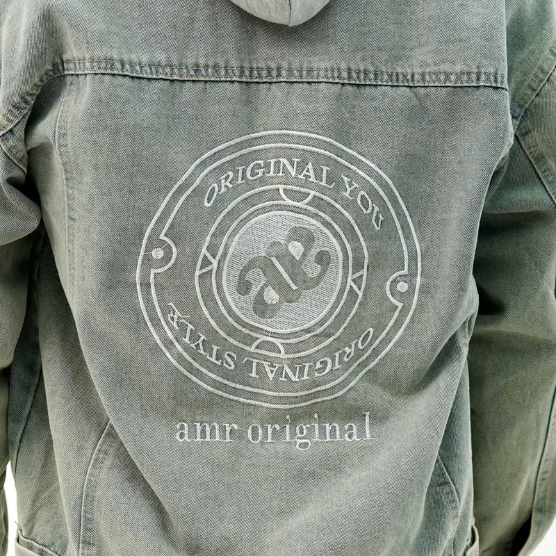 AMR Original - Original You Hoodie 5528-1 - Jaket Jeans Denim Jacket 8