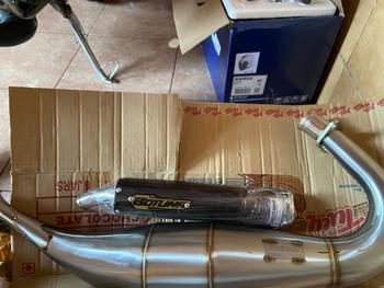 Product Review of KNALPOT NINJA R RR SS ORIGINAL BOTUNA TYPE PRESS from D** 0