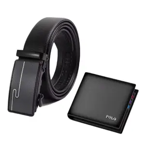 FREE DOMPET Gesper Kulit kasual fashion pria kerja sabuk otomatis hitam Import ikat pinggang mewah dewasa