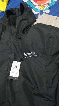 Product Review of Armous Jaket Parasut Winbreaker Gorpcore Pria Full Face Outdoor Gunung Waterproof from 🏳** 1