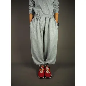 Sudjoe Celana Loose Jogger Pants Training Oversized Longgar Pria Bahan Fleece Sport Olahraga m/l sesuai gambar