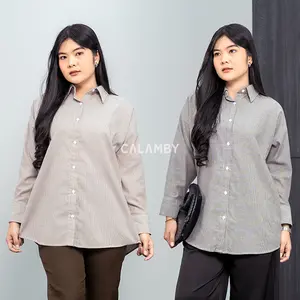 Kemeja Cala Stripes (Oversize) - CALAMBY Kemeja Cala Stripes (Oversize) - CALAMBY