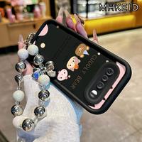 Gambar MHKEID Casing Hp untuk Realme 16 5G Case Pola Beruang yang lucu Kasing Anti-Sidik Jari Silikon Kasus Lembut Gelang manik Tali gantung Casing - Gaya1, Realme 16 5G dari MHKEID MALL Kab. Tangerang 1 Tokopedia