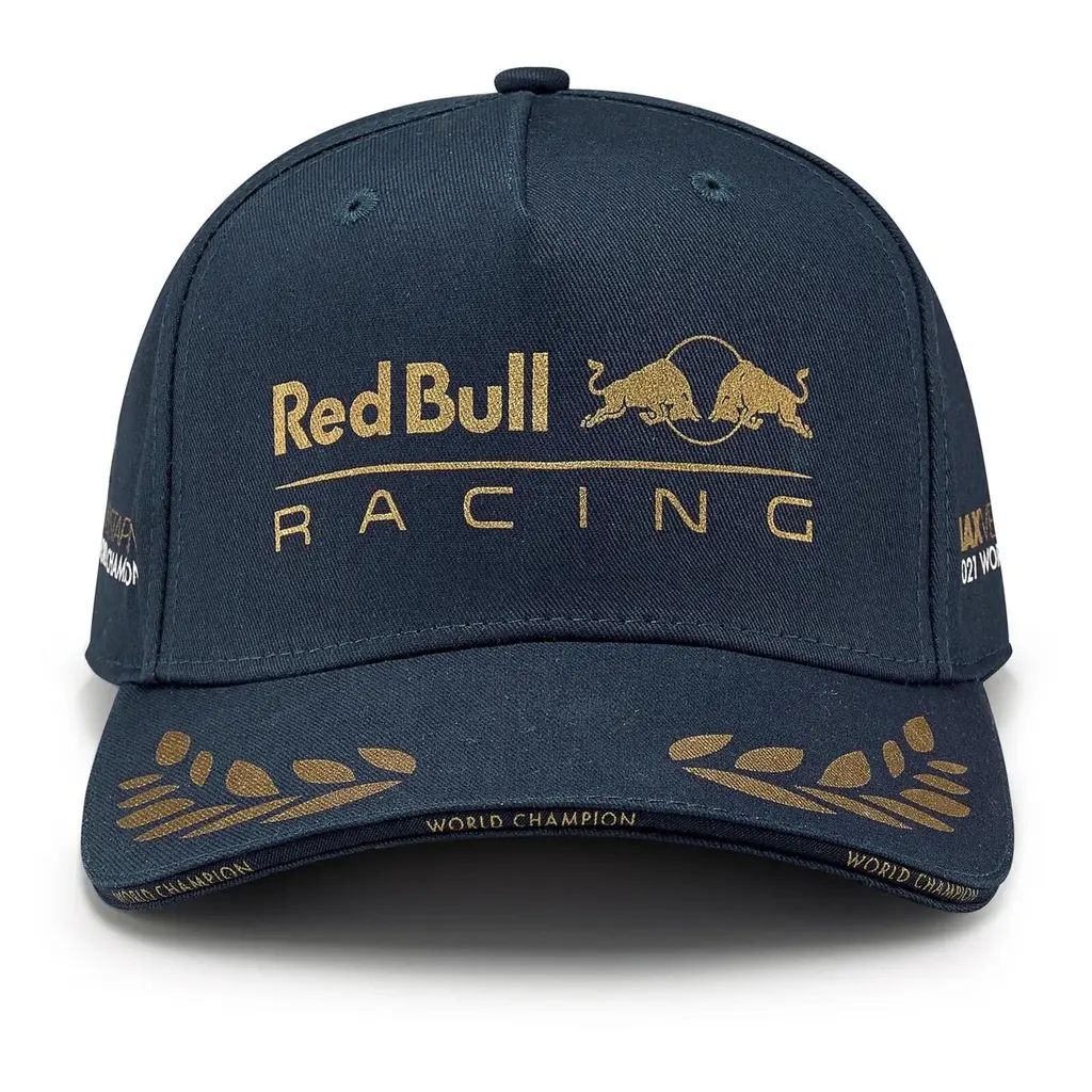 Mũ Tribute Vô Địch 1, Red Bull Racing F1 Phiên Bản Đặc Biệt, Max Verstappen, Màu Navy