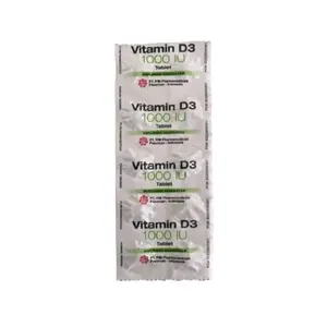 Vitamin D3 1000 IU /PIM/setrip 10tablet
