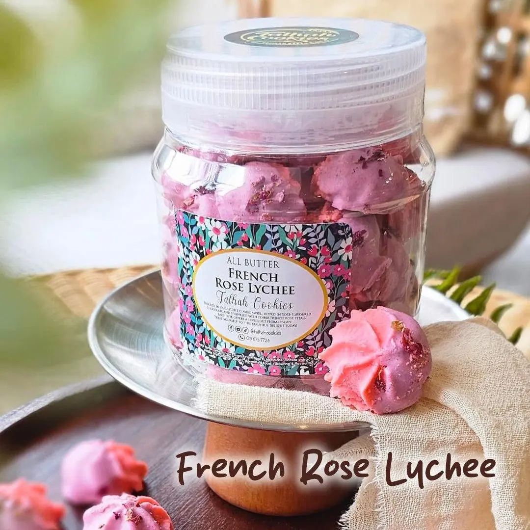 FRENCH ROSE LYCHEE All Butter Cookies 2024-2025 Collection