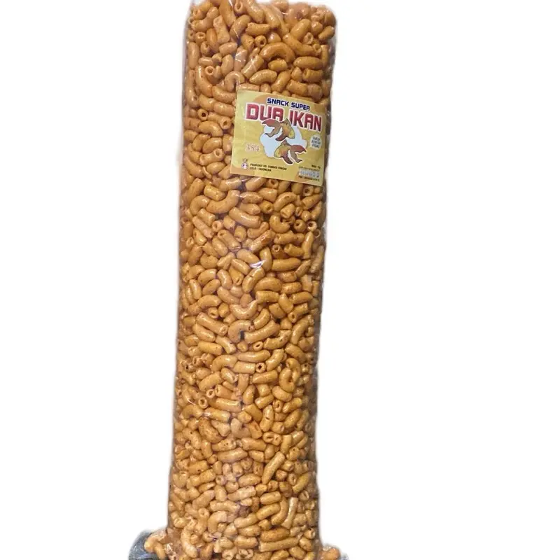 Makaroni Pedas Bumbu rujak daun jeruk 1kg "MAKARONI NGABRET" Food Snacks kripik Camilan Makanan snack jadul organik wijen keripik & camilan isi Cikruh