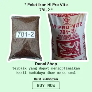 pelet ikan nila lele mas gurame Hi Pro Vite 781-2