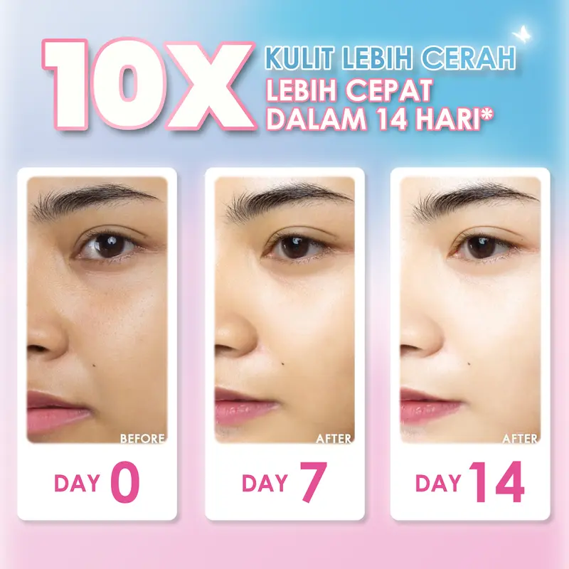 Queensi Collagen Drink - Minuman Kolagen Serbuka Rasa Strawberry dengan Vitamin C dan E Pemutih Badan & Kulit 6