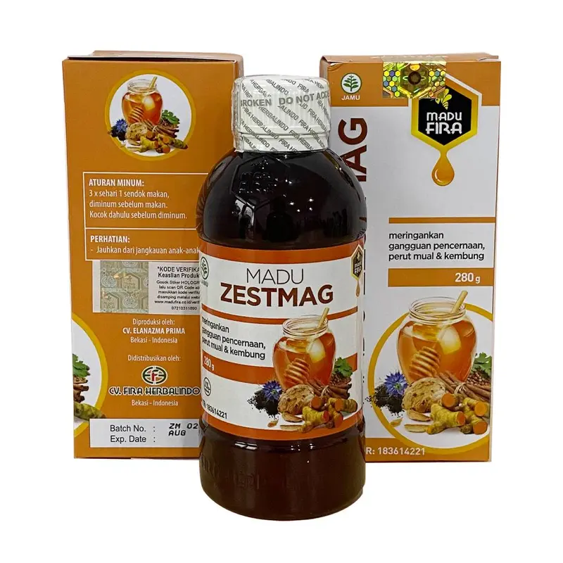 Madu Zestmag Madu Lambung suplemen herbal maag dan gerd 1