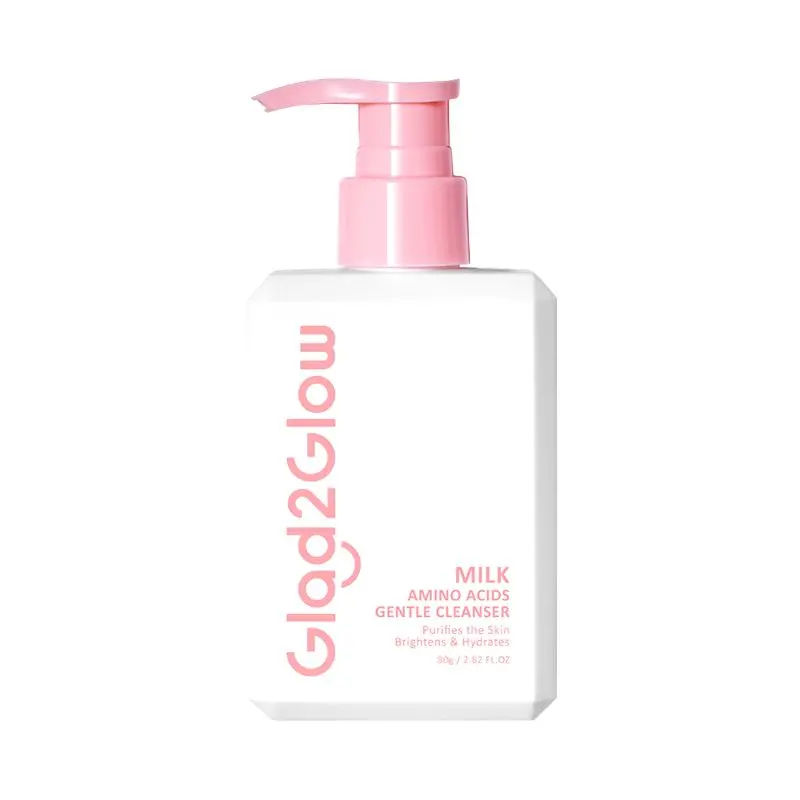 Glad2Glow Milk Amino ACIDS Brightening Cleanser 80g