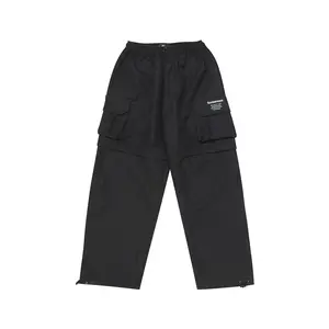 Screamous Two Ways Cargo Pants Parachute URBEX HAGIA BLACK