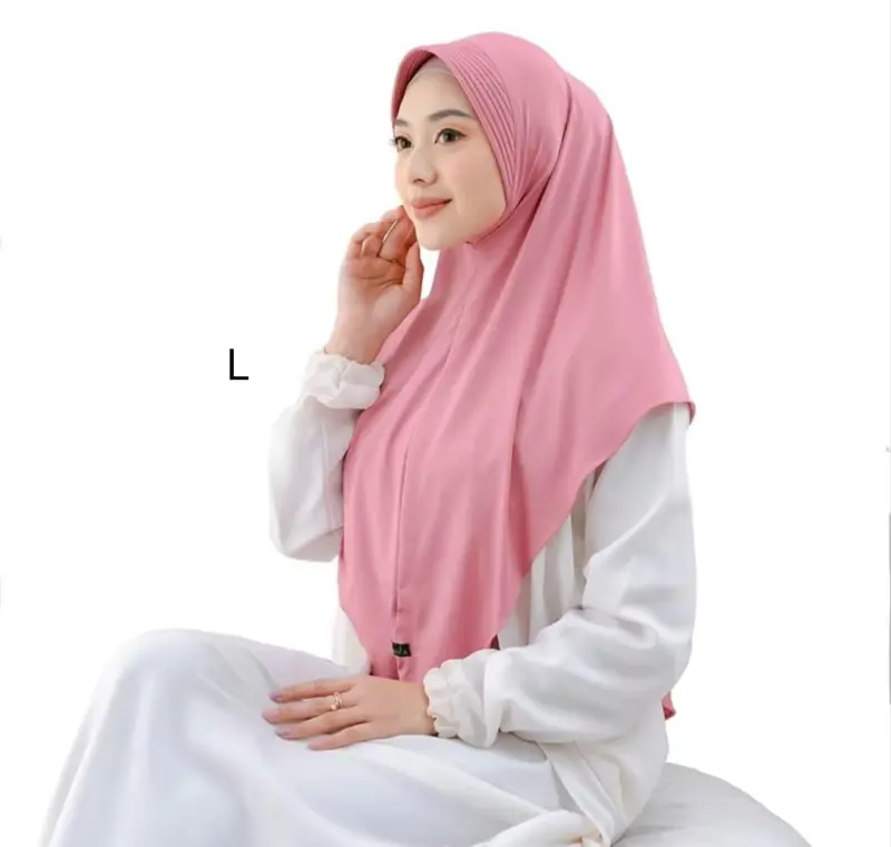Jilbab Bergo Instan Simple Daily M & L By Nararya 4