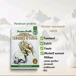 buku panduan tawassul untuk ziarah makam / tahlilan