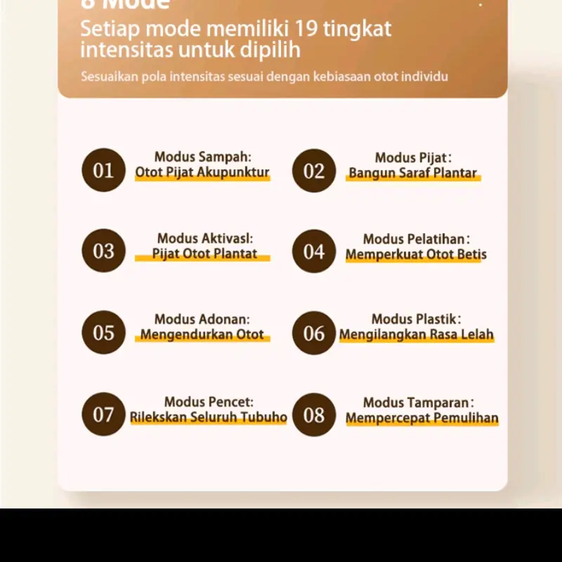 Alat Pijat Elektrik Alat Pijat EMS 8