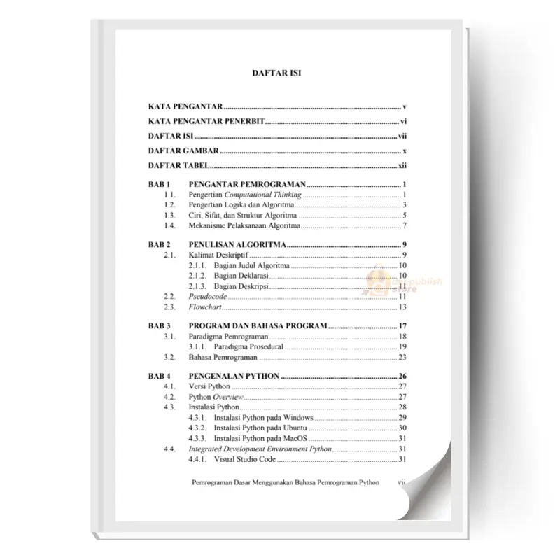 Deepublish - Buku Pemrograman Dasar Menggunakan Bahasa Pemrograman Python - Buku Komputer 2
