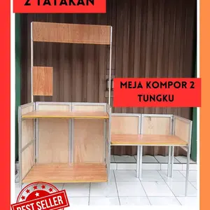 BOOTH PORTABEL (2 TATAKAN) + MEJA KOMPOR (2 TUNGKU) Furniture