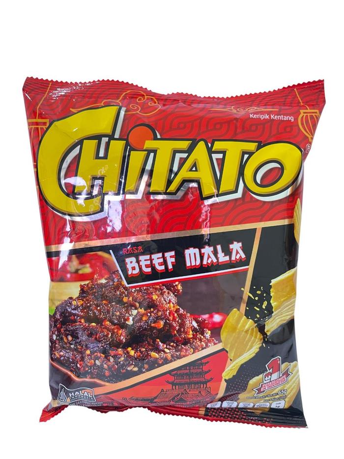 Gambar Chitato Keripik Kentang Gelombang Tebal Rasa Beef Mala 65 G Dengan Bumbu Gurih Kuat Dan Sensasi Pedas Khas Tiongkok dari Papaya Pakuwon City Kota Surabaya Tokopedia