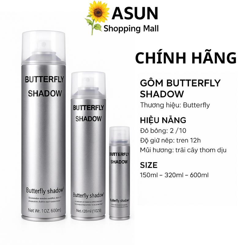 Xịt Giữ Nếp Tóc Đẹp Butterfly Shadow Cho Cả Nam Và Nữ Women gôm  bóng gatsby hard  wax xịt nếp giữ tóc sáp khô  vuốt tóc gôm  xịt roug xịt  giữ mkr