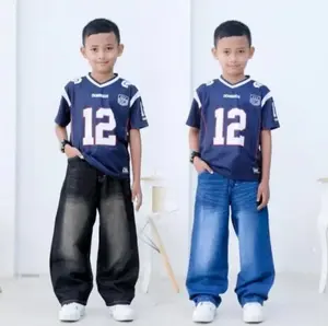Celana baggy jeans anak Gombrong skena laki-laki