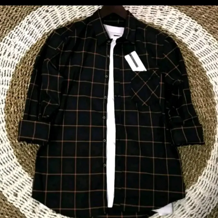 Kemeja Fanel Pria - Model Terbaru dari Distro 3