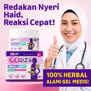 SUPPORT COD Oxyelle Gel Perut Oxyelle Gel Herbal Wanita Ekstrak Ginseng Nyaman Dan Hangat