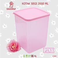 Gambar KOTAK SEGI SERBAGUNA 2000ML KS009 - TOPLES SEGI SERBAGUNA TAKUMA 2 LITER Kotak Penyimpanan Murah dari Takumashop88 Kab. Tangerang 4 Tokopedia