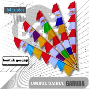 Bendera umbul-umbul garuda NEW isi 10pics