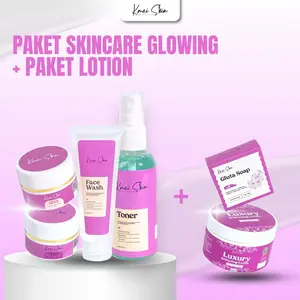 [ Paket Putih Komplit ] Paket Skincare Glowing + Paket Body care Kmai Skin