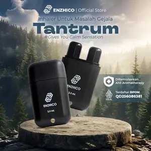 ENZHICO ZHICHOLOGY Inhaler Aroma lembutnya membantu anak merasa lebih nyaman dan rileks dengan Ekstrak Minyak Cendana Sandalwood