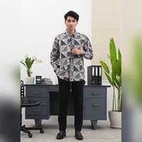 Gambar Trabalho - Rama Long Wonogiren L0165, Baju kemeja batik lengan panjang - S dari Nona Rara Batik Kota Administrasi Jakarta Timur 5 Tokopedia