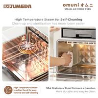 Gambar Umeda Omuni Steam Air Fryer Oven 30 IN 1 / Oven Listrik Kapasitas 25L dari UMEDA Kota Surabaya 5 Tokopedia