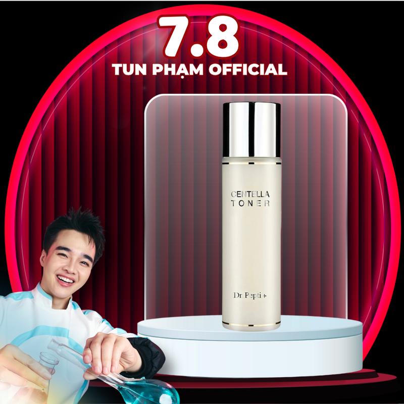 [Tun Phạm x minie] Nước Hoa Hồng Dr.Pepti+ Centella Toner 180ml