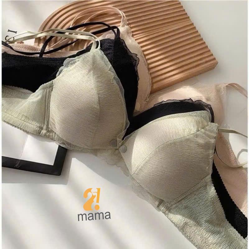 Áo lót bầu 2mama thiết kế ren mềm mại nâng ngực quyến rũ V820