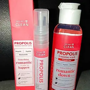 Secret Clean Propolis Feminine Hygiene Wash & Spray Care