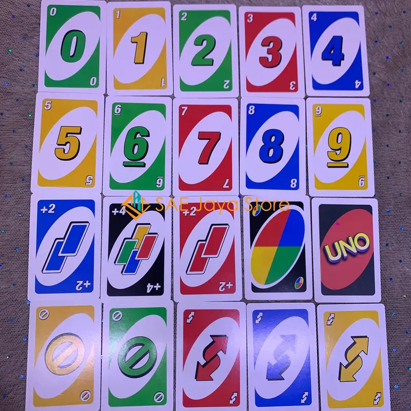 KARTU UNO MAINAN ANAK DAN KELUARGA / UNO CARD GAMES / MAINAN KARTU KELUARGA / KARTU MAINAN KELUARGA / UNO GAME / MAINAN KARTU UNO 2