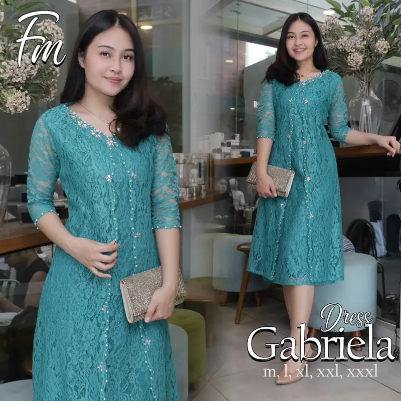 Gabriela Dress - Gaun Baru Gabriela dengan Desain Elegan dan Nyaman untuk Segala Kesempatan