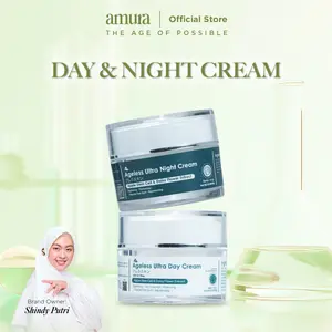 Cream Amura Series Spesialis Flek Hitam Kerutan Mata Panda dan Mencerahkan Wajah Niacinamide