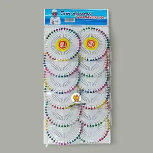 1 lusin - Jarum pentul bulat besar rentengan